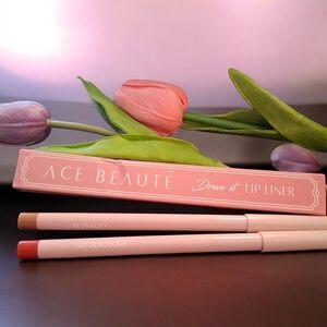 Ace Beaute Draw It Lip Liner Duo — Be Peachy & So Gorgeous (Pink)
